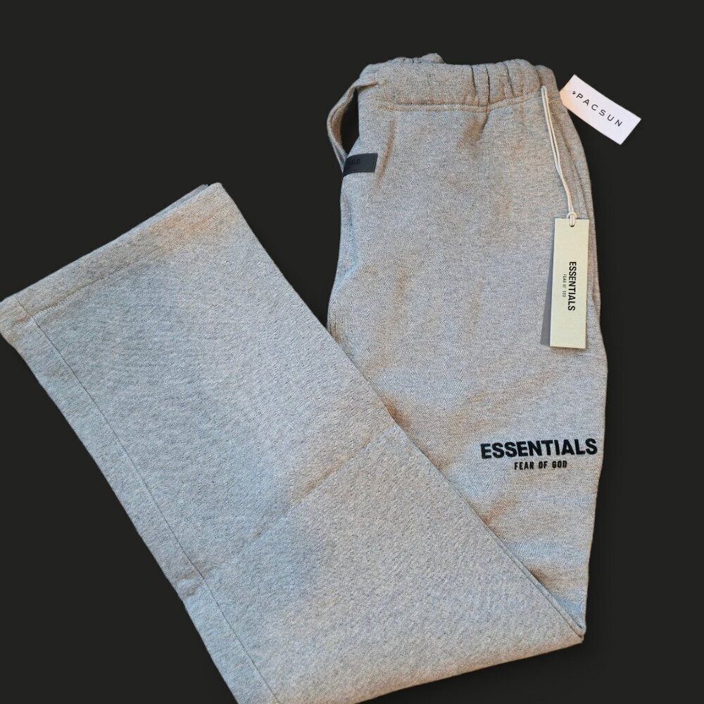 Fear of God Essentials Loose Pants  Dark Oatmeal Oversized NWT Streetwear